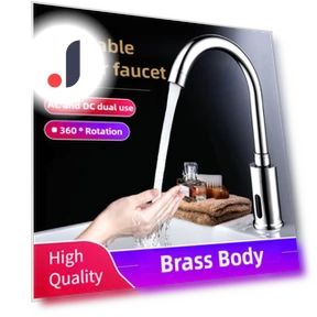 Fully Automatic Intelligent Touch Kitchen Faucet — Smart-Touch Kitchen Faucets, Crown Global