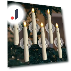 LED Flameless Taper Candle Window Candle Light with Sensor — Flameless, Blackcurrant