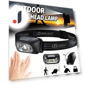 LED Sensor Headlight — Flashlights, LIUXING Fire Portable Lighting