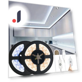 LED Strip Light with Touch Switch Dimmer — LED Strips, Dream Garage