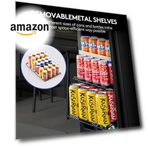 Mini Beverage Fridge Under Counter — Mini Fridges, BODEGA