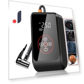 Portable Car Air Pump with Digital Display — Inflation Devices, LIAESMART