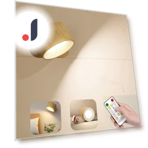 Portable Wall Light with Magnetic Touch Remote — Night Lights, Dream Garage