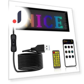 Programmable Flexible LED Display Panel — Video Walls, Blackcurrant