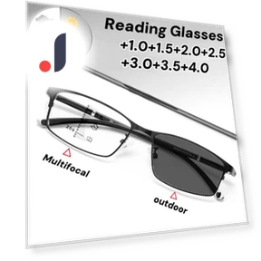 Progressive Photochromic Reading Glasses — Reading Glasses, CICI Global Glasses
