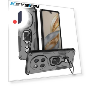 Protiouдарный бронированный чехол с металлическим кольцом — Screen Protectors, KEYSION