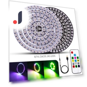 RGB LED Pixel Ring — Photography Lighting & Studio Equipment, Dream Garage