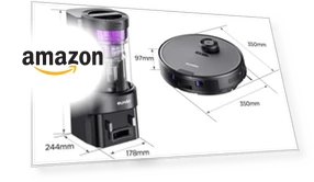Robot Vacuum with Bagless Self Emptying Station — Smart Cleaning Robots, Eureka