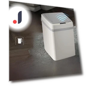 Smart Automatic Induction Trash Can with Lid — Kitchen Cans, Xing Hui
