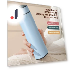 Smart Display Vacuum Insulated Stainless Steel Thermos — Thermoses, Garden Supplies My