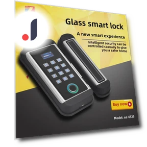 Smart Electronic Lock for Glass Door — Smart Home Security, StrideBox