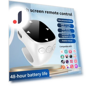 Smart Fingertip Ring Remote Control — Wearable Accessories, 1234vdsv