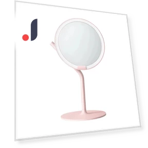 Smart LED Makeup Mirror — Compact & Travel, AMIRO