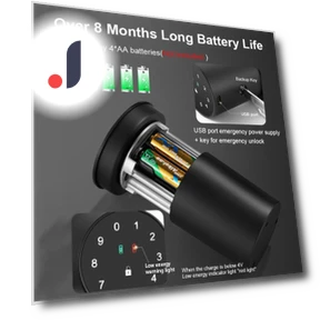 Smart Lock Q1 — Smart Home Security, RAYKUBE