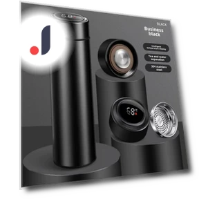 Smart Thermos Cup with LED Touch Digital Display — Beverage Warmers, Garden Supplies My