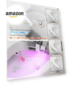 Smart Toilet with Bidet — Bathroom Essentials, SR SUN RISE
