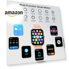 Smart Watch with Heart Rate Monitor — Smartwatches, Jugeman