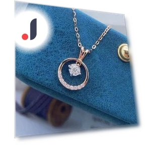 Smart Zircon Pendant Necklace — Smart Jewelry, Commodity Jewel