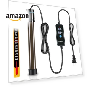 Submersible Aquarium Heater with Digital Display — Heaters & Chillers, Orlushy