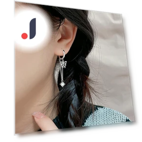 Sweet Tassel Butterfly Earrings — Drop & Dangle Earrings, Commodity Jewel