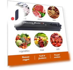 Vacuum Sealing Machine with 10 Sealing Bags — Vacuum Bags, SZ-JZQ