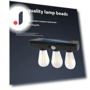 Waterproof Solar Lights Motion Sensor LED Lamp — Outdoor Security & Flood Lighting, guangbaokejki