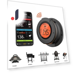 Wireless Meat Thermometer — Thermometers, Daily necessities-V