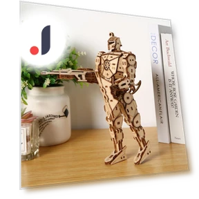3D Stereo Robot Puzzle Toy — Puzzles, Super Go
