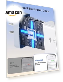 4-Ports Type C Fast Phone Charging Cube — Chargers, CHONGZHENG (HK)CO. ,LIMITED