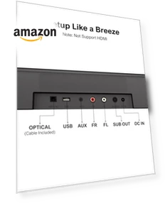 7.1ch Virtual Surround Sound Bar — Home Entertainment Systems, Ultimea