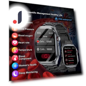 AMOLED Smartwatch with Health Monitoring — Smartwatches, ElectronicsHome