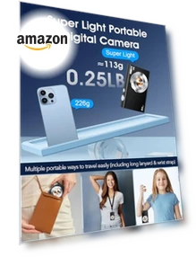 Autofocus 4K Vlogging Camera — Compact Digital Cameras, Lecnippy