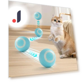 Automatic Rolling Pet Toy — Cat Playthings, Wotypea