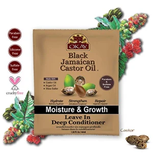 Black Jamaican Castor Oil Leave-In Conditioner, OKAY