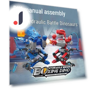 Hydraulic Dinosaur Robot Toy — Construction Kits, Super Go