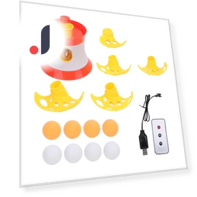 Portable Table Tennis Trainer — Automatic Launchers, Fishine