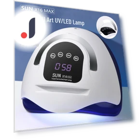 Powerful Smart LED Nail Lamp for Fast UV Gel Polymerization with Sensor — Curing Lamps, The Million