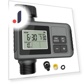 Programmable Digital Hose Timer — Automatic Irrigation, Fishine
