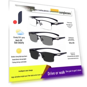 Progressive Multifocal Blue Light Blocking Reading Glasses — Reading Glasses, Discount Domain