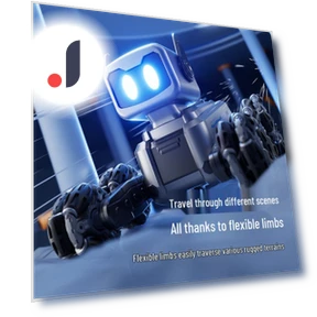 Robot Dog with 8 Wheels and Trick Car — Interactive Figures & Robots, Super Go