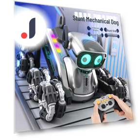Robot Dog with Full Drive and Gesture Control — Interactive Figures & Robots, Super Go