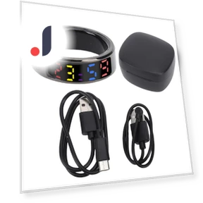 Smart Ring with Color Display — Smart Rings, ZY-Sport-N