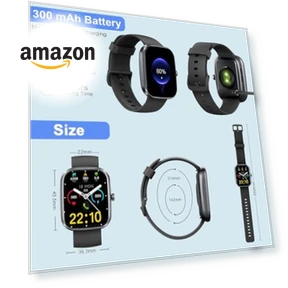 Smart Watch with Fitness Tracking — Smartwatches, Matast