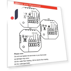 Smart Wi-Fi Thermostat Temperature Controller — Home Climate Control, JMS tops