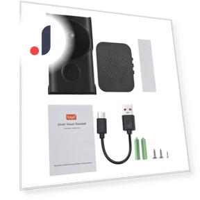 Smart WiFi Doorbell with Camera — Smart Home Security, GoolRC