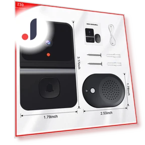 Smart WiFi Video Doorbell — Smart Home Security, TrendVibeCN