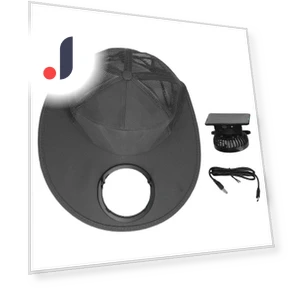 Solar Fan Hat with USB Charging — Hats, Fishine