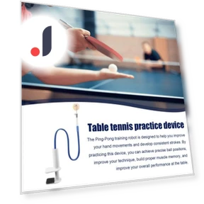 Table Tennis Training Robot — Tabletop Table Tennis, Atiny