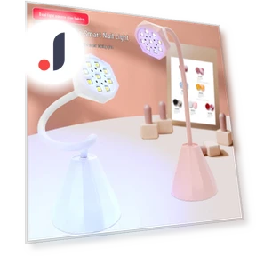 Tabletop UV Nail Lamp with Smart Sensor & Quick-Drying Rechargeable Lotus Light — Curing Lamps, The Million