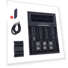 Universal Battery Charger with LCD Display — Chargers, Fishine